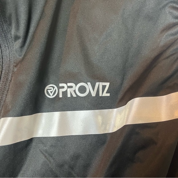 Proviz Black Reflective Visibility Vest Running Cycling Large - Picture 3 of 7